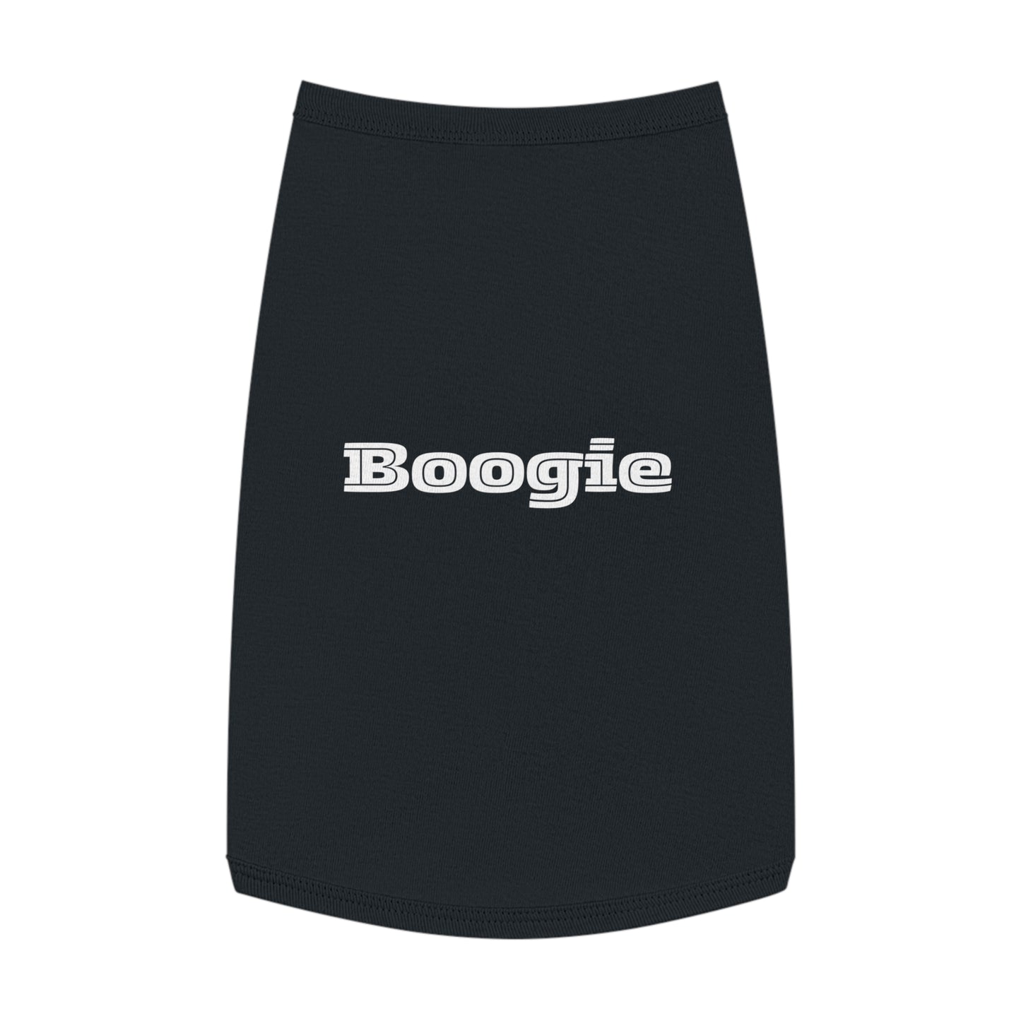 Boogie Black Pet Tank Top, pet shirts, pet clothes, funny dog clothes, gifts, pet fashions, attitude, dog shirts, cat shirts, pet shirts