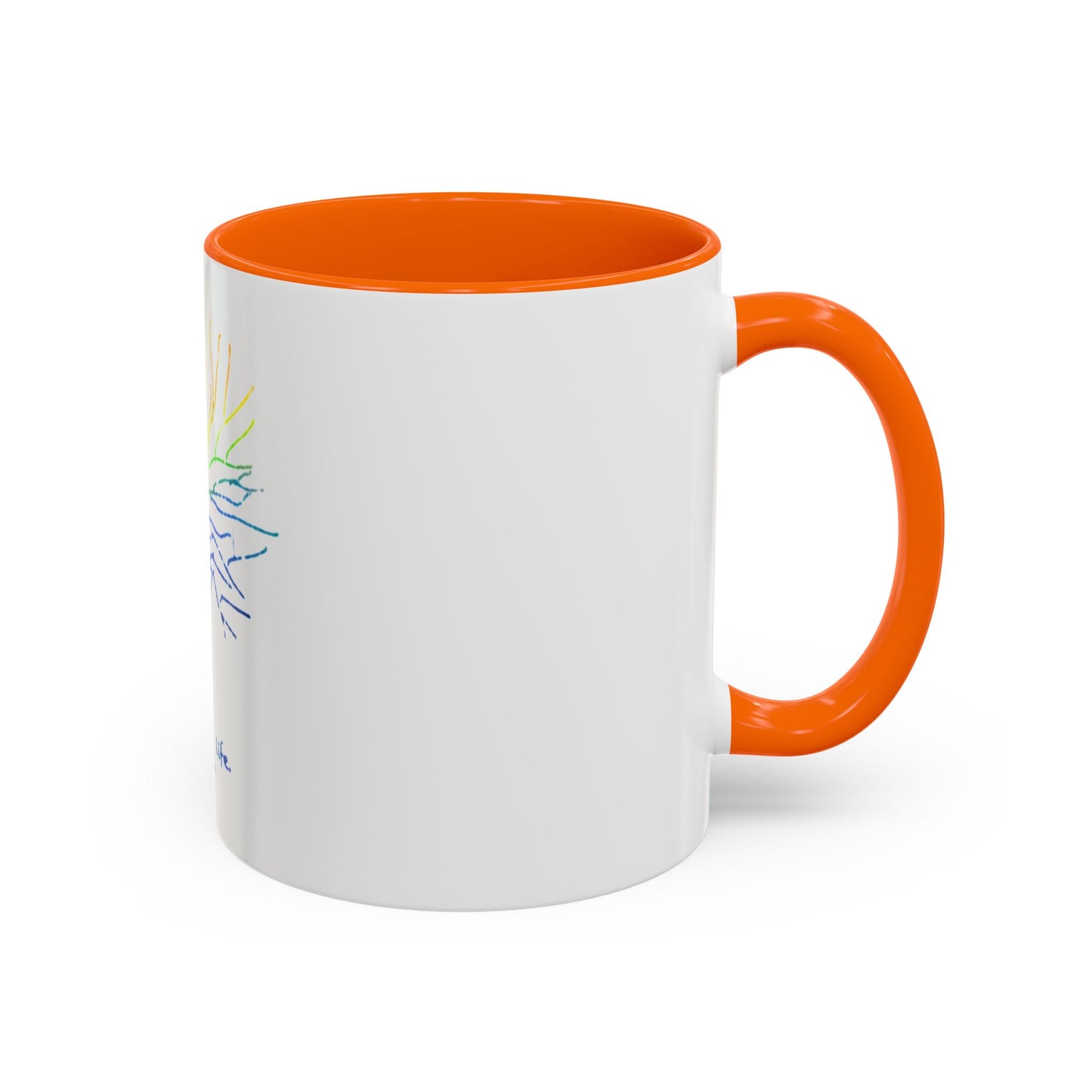 Rainbow Tree Coffee Mug, It’s Just Life
