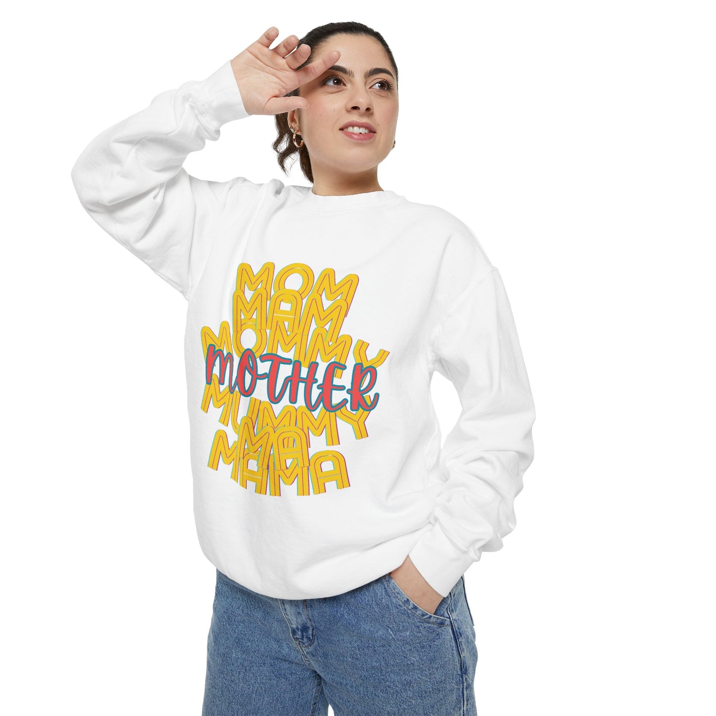 Mother Unisex Sweatshirt - Love Mommy Ma Mam Mama Mummy - Mothers Day Gifts