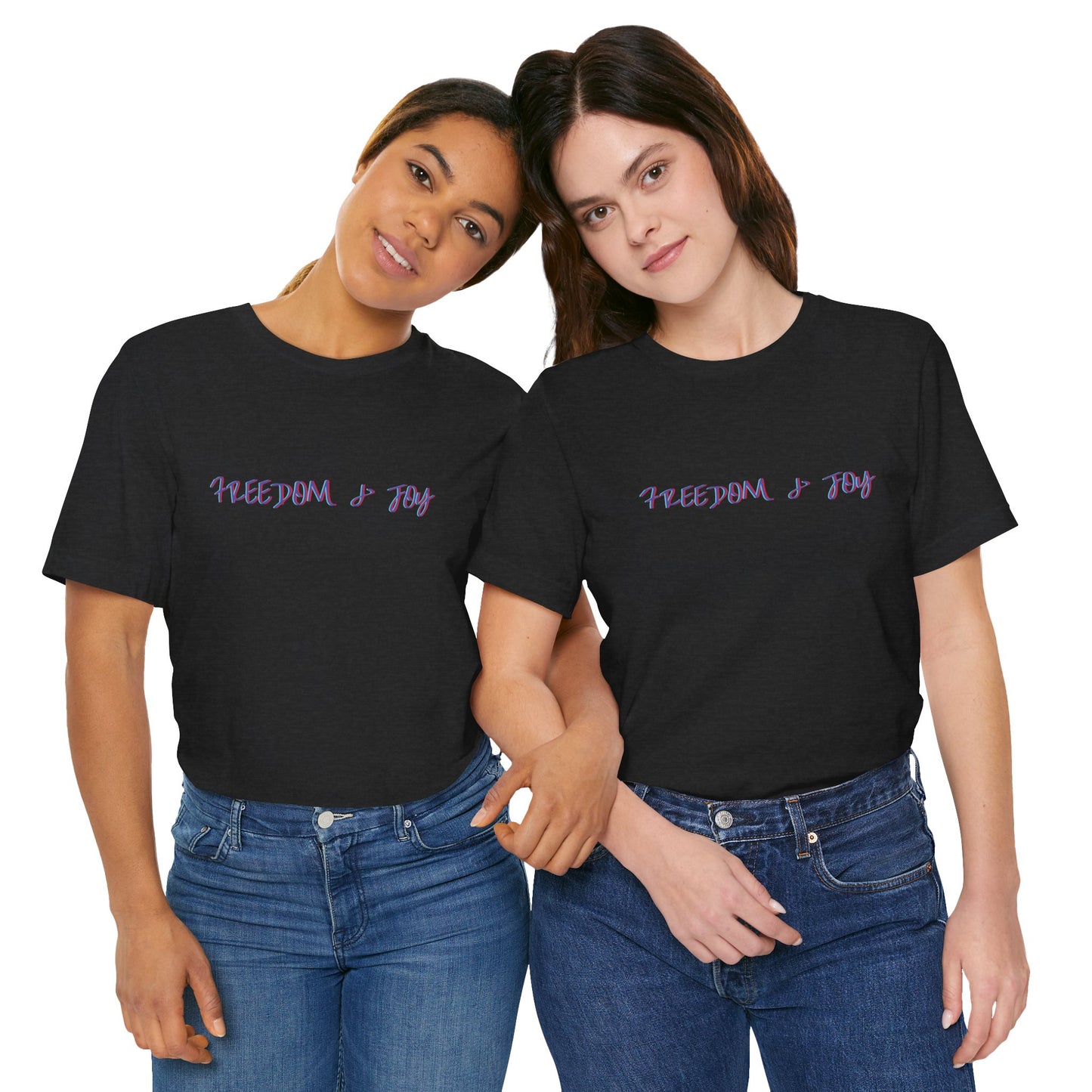 Freedom & Joy Unisex Tee - America Pride Equality Love Election Gift