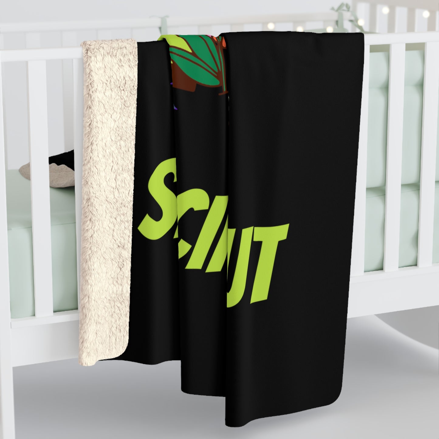 I Dont Remember Spacing Out Sherpa Fleece Blanket, Graphic Art, Funny, Space Cadet, Gender Neutral Decor, Throw, Cozy, Gift, Soft, Warm