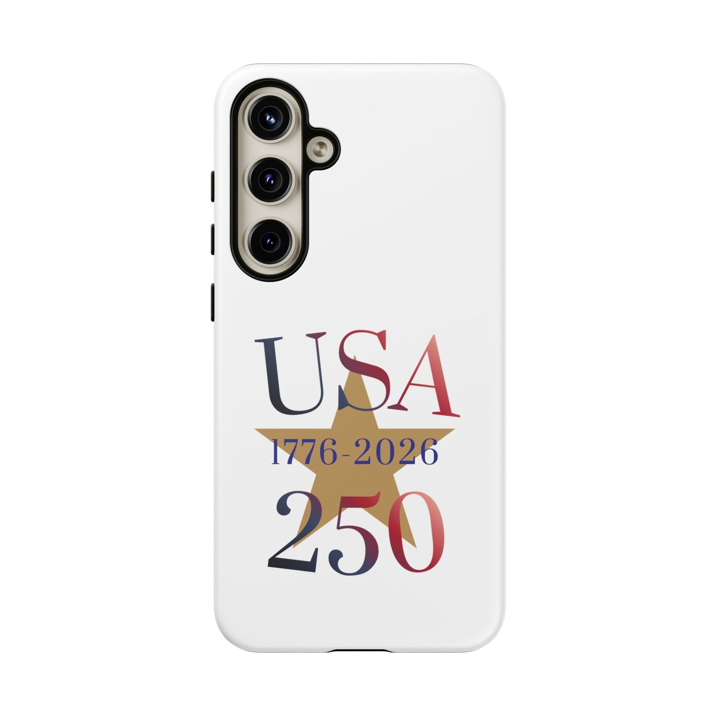 USA 250 Phone Case — 1776–2026 Bicentennial Celebration Protective Case