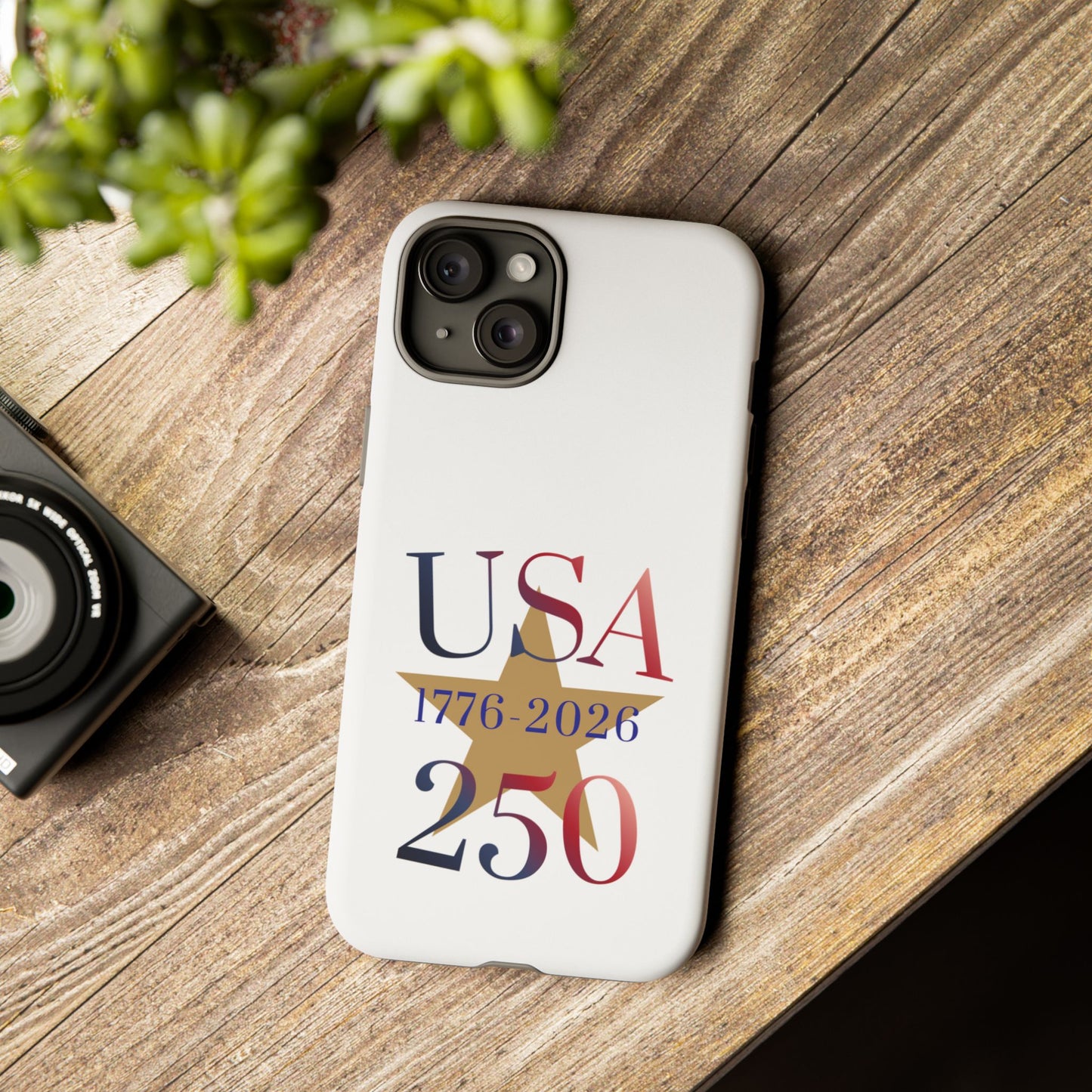 USA 250 Phone Case — 1776–2026 Bicentennial Celebration Protective Case