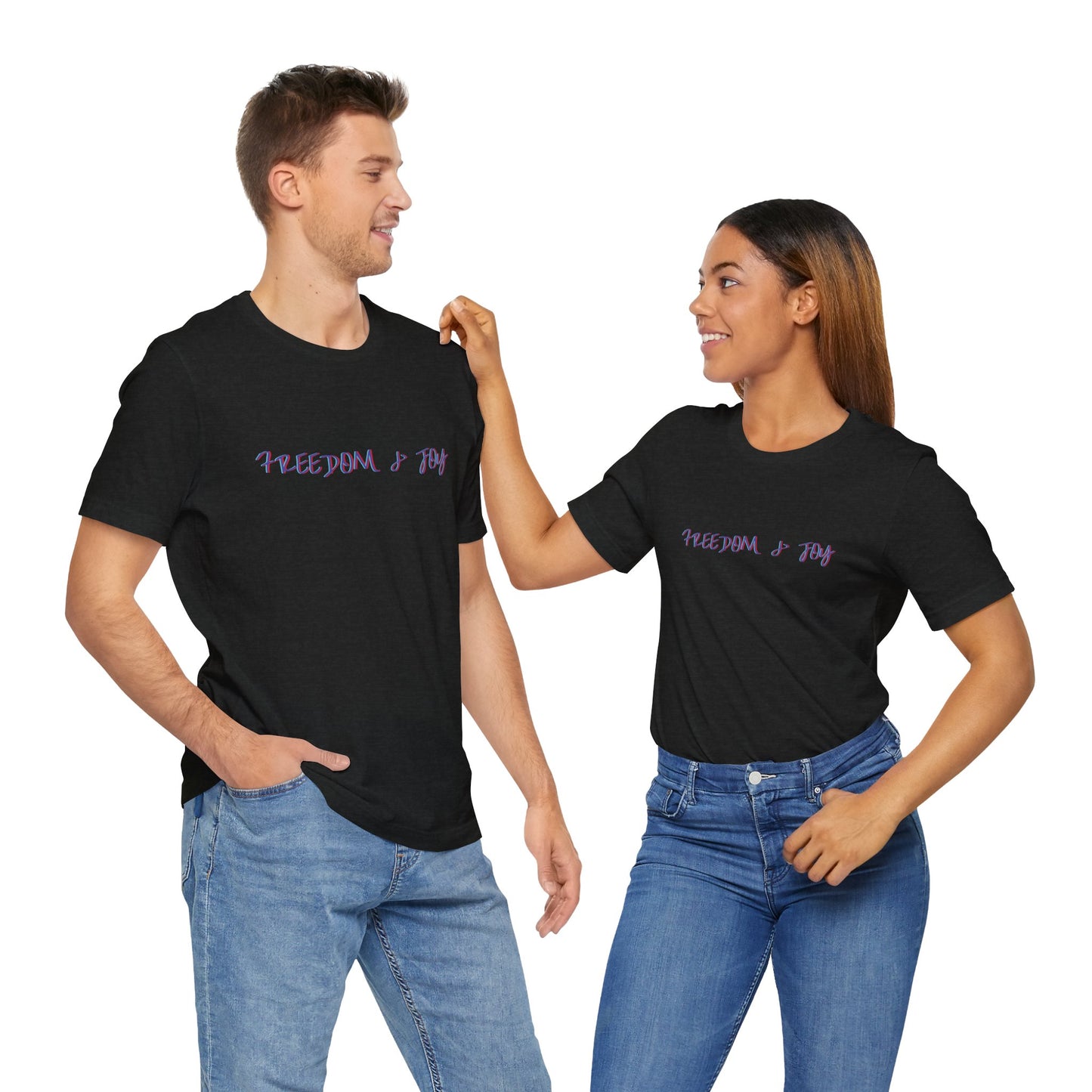 Freedom & Joy Unisex Tee - America Pride Equality Love Election Gift