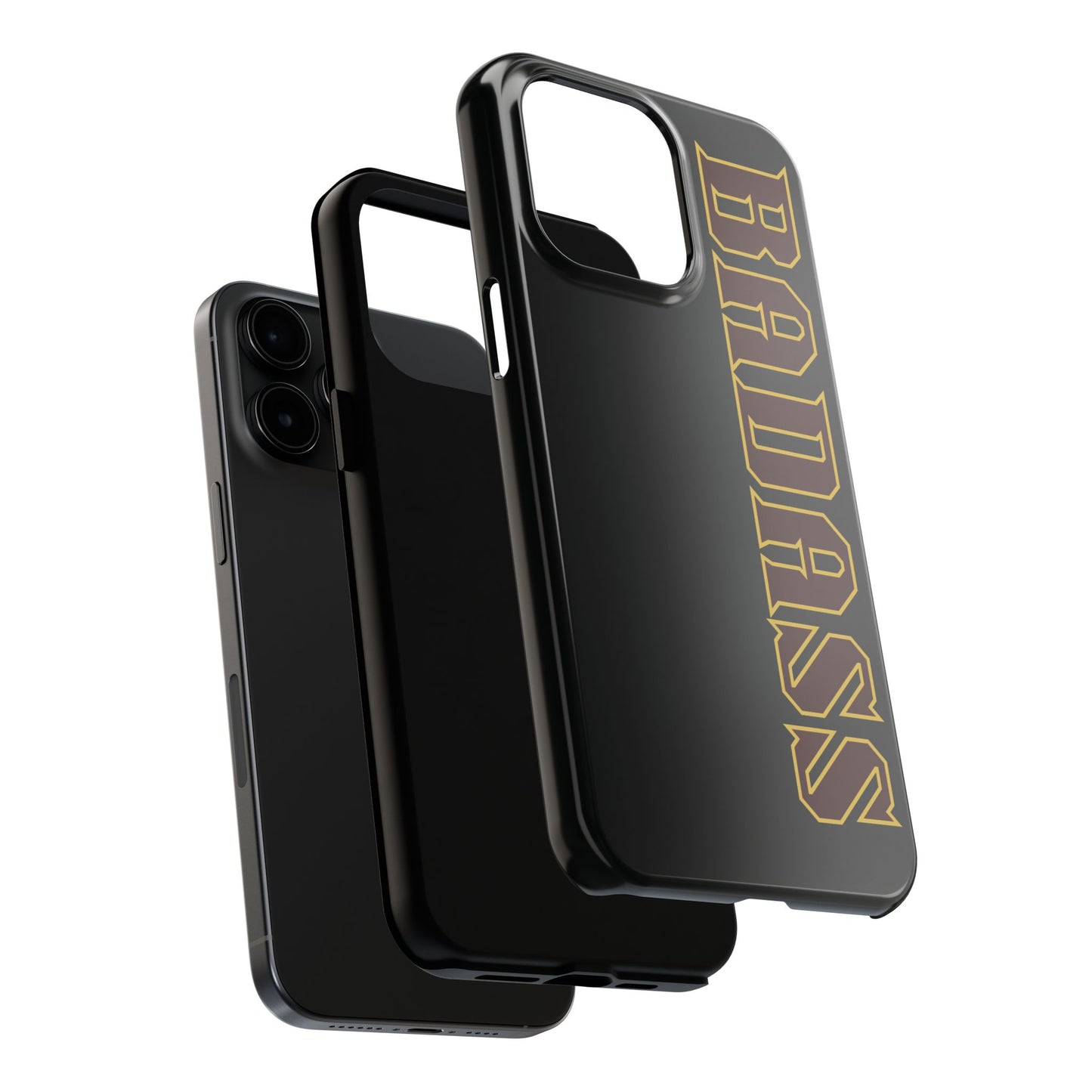 Badass Tough Phone Cases, iPhone & Samsung cases, wireless charging, empowered, strong, snarky, funny, gifts for women, gifts for men
