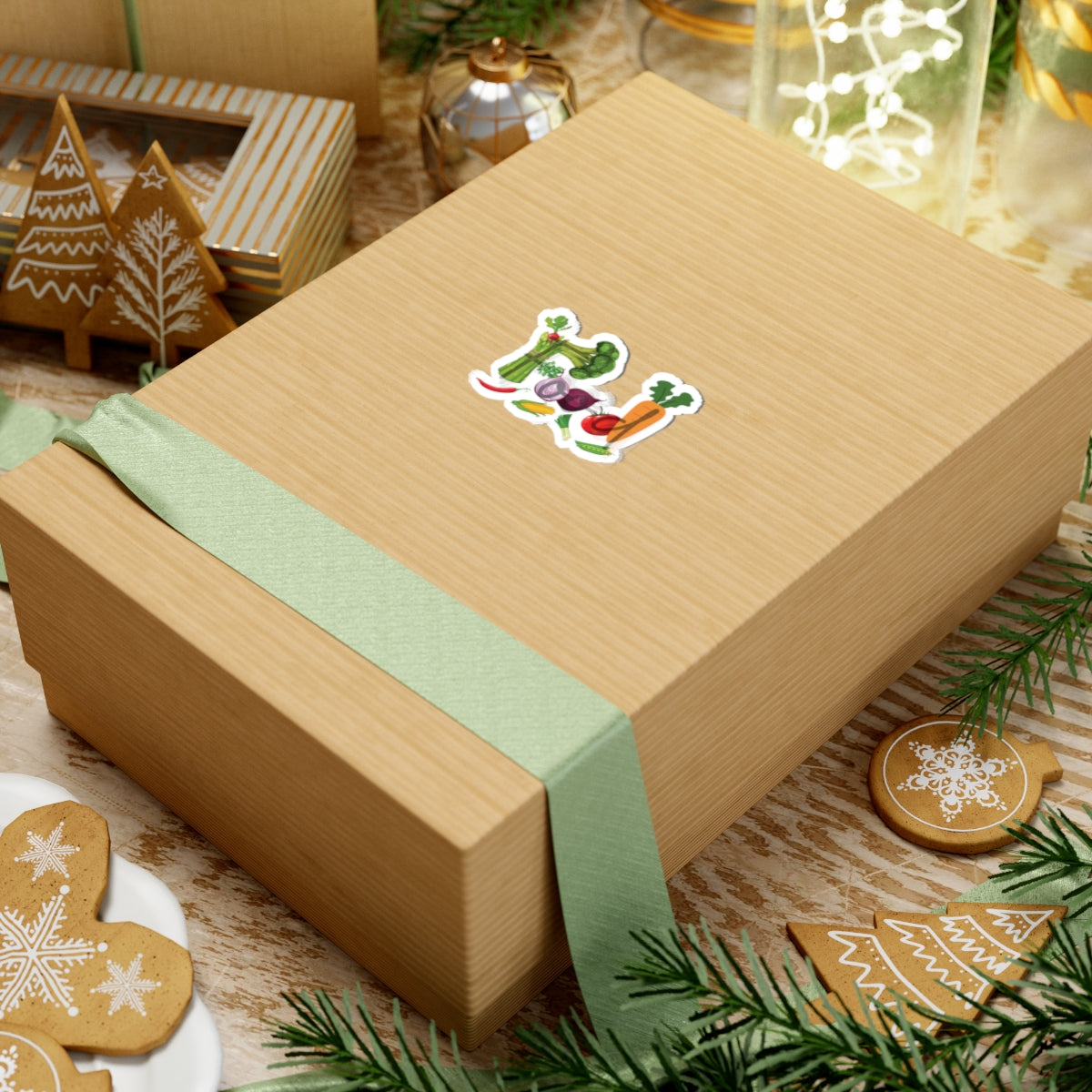 Vegetable Food Kiss-Cut Stickers, Plant Lover Gift, Notebook Decoration, Laptop Decal, Planner Accessories, Scrapbooking Supplies