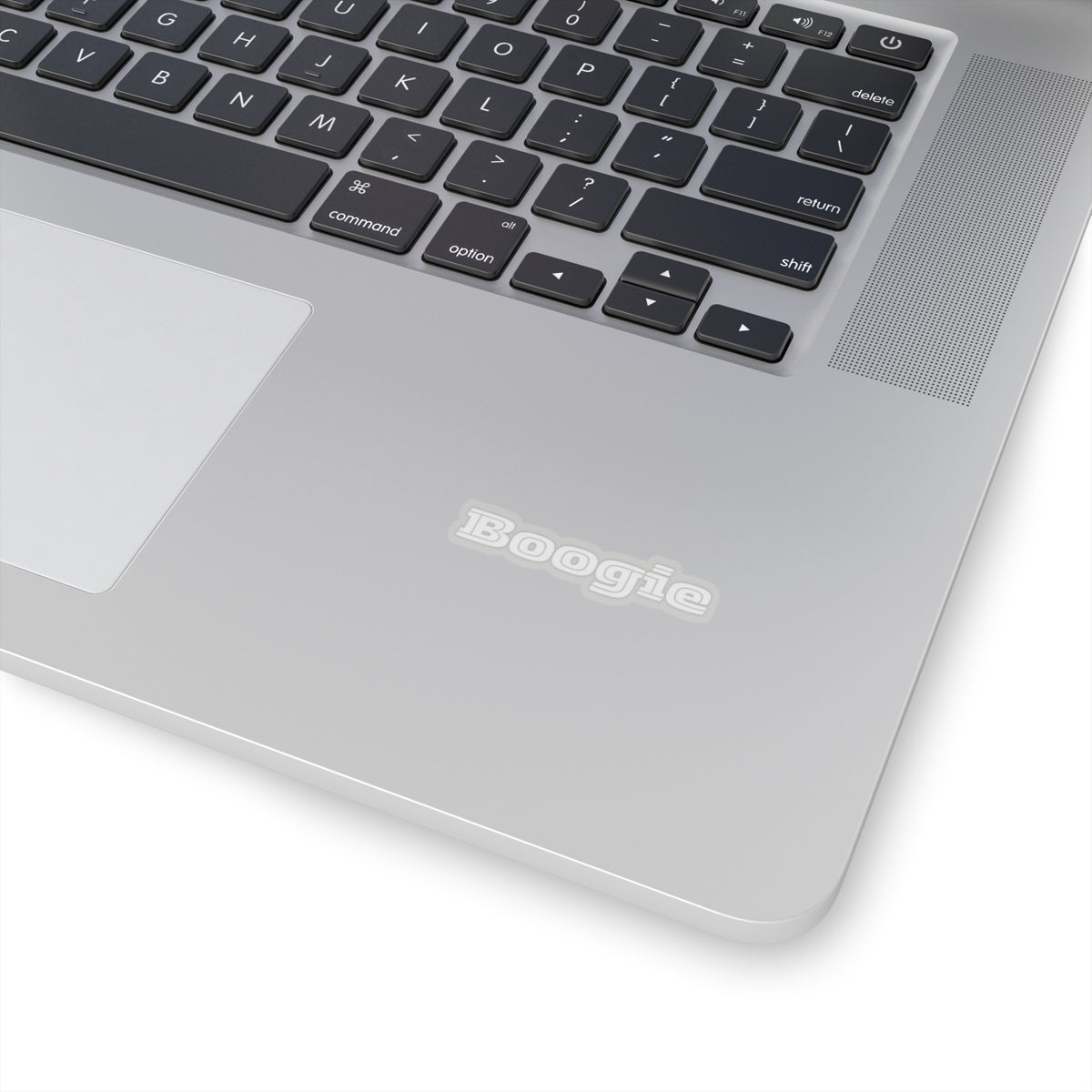 Boogie White Kiss-Cut Stickers, Decorative Dancing Sticker, Fun White Stickers, Cool Laptop Decal, Cute Vinyl Sticker Pack