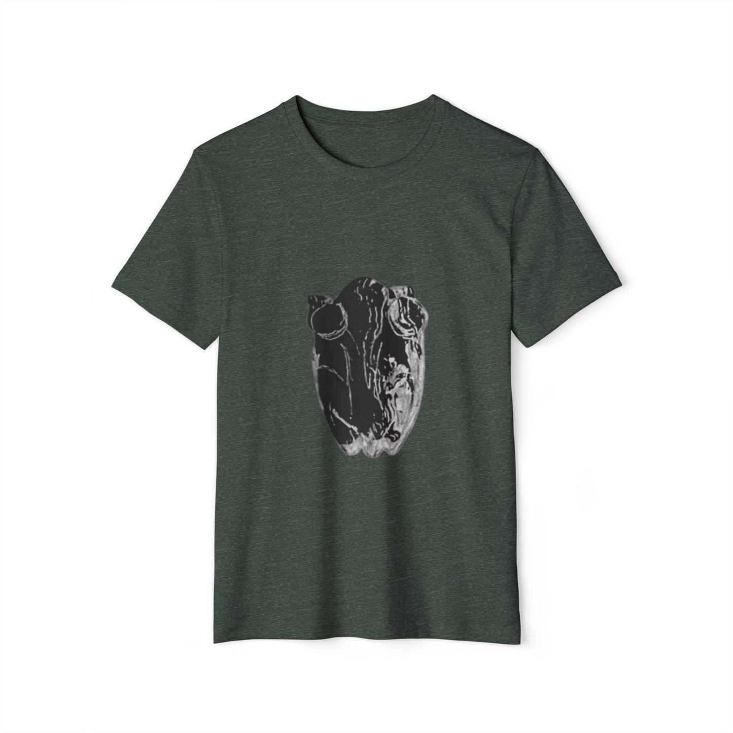 Frog Recycled T-Shirt, Eco-Friendly Tee, Sustainable Fashion, Unisex Organic Shirt, Earth Day Gift