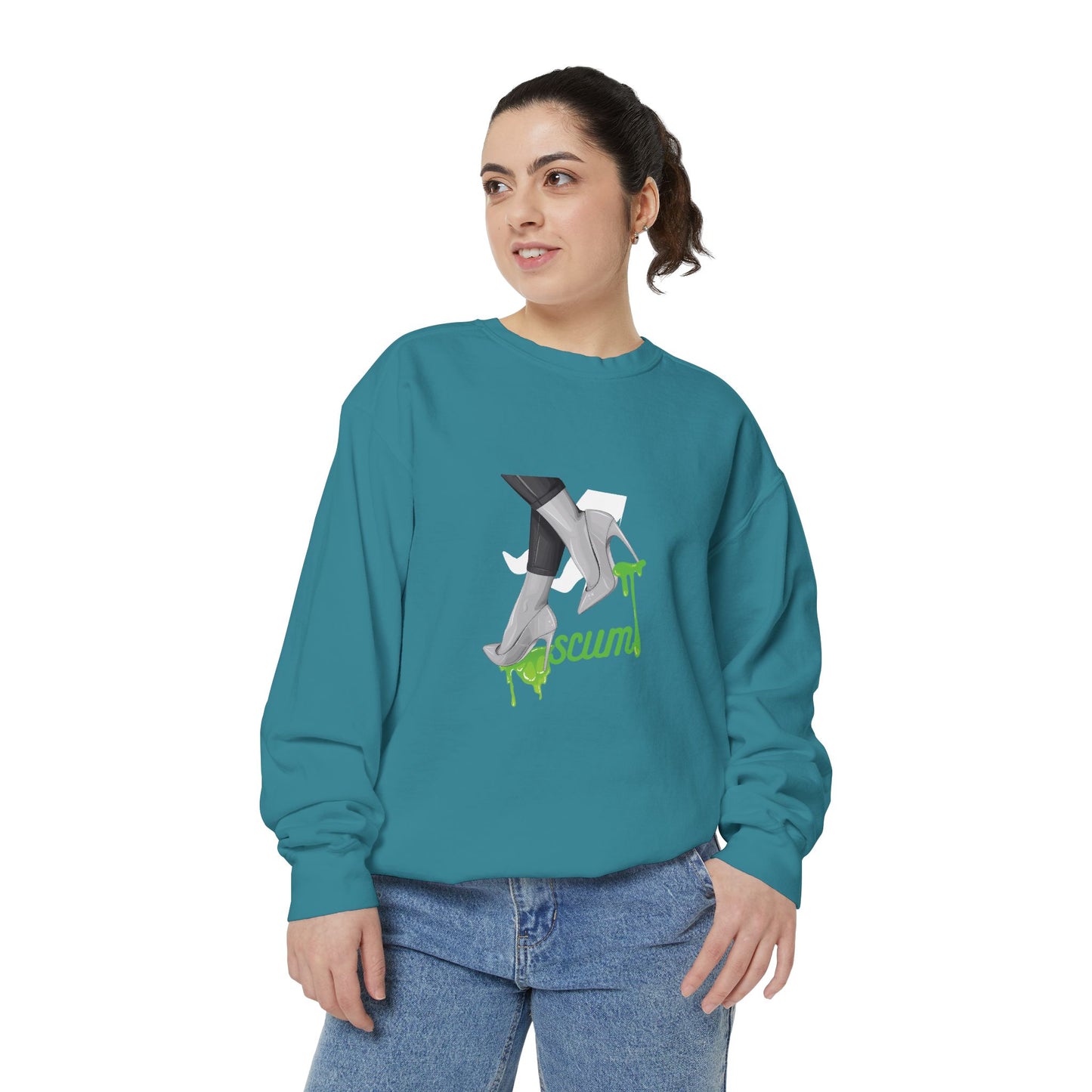 High Heels Dripping Scum Unisex Sweatshirt
