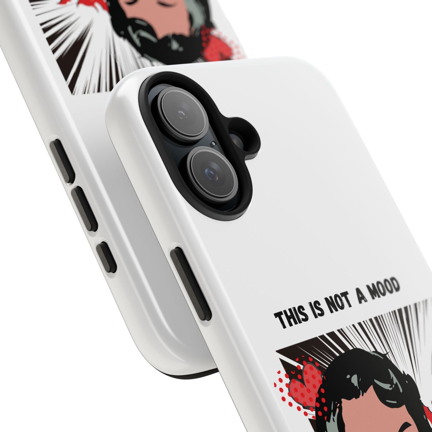This is Not a Mood Tough Phone Cases, iPhone & Samsung cases, wireless charging, attitude, snarky, fun, gifts for women, gifts for friends