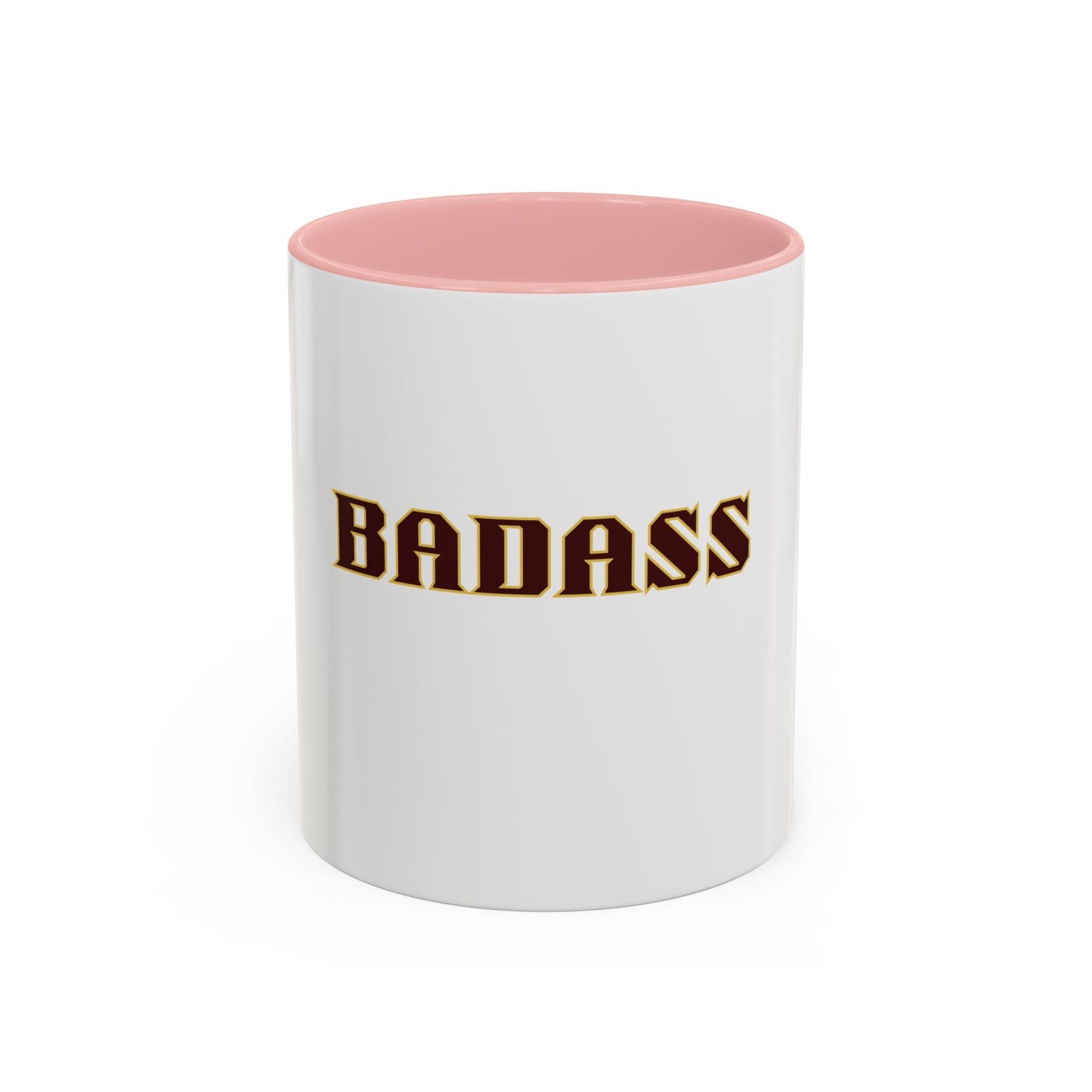 Badass Coffee Mug, Strong Empowered Bold Confident Gifts For Friends Mom Sister Dad Ceramic BPA-Free Gift