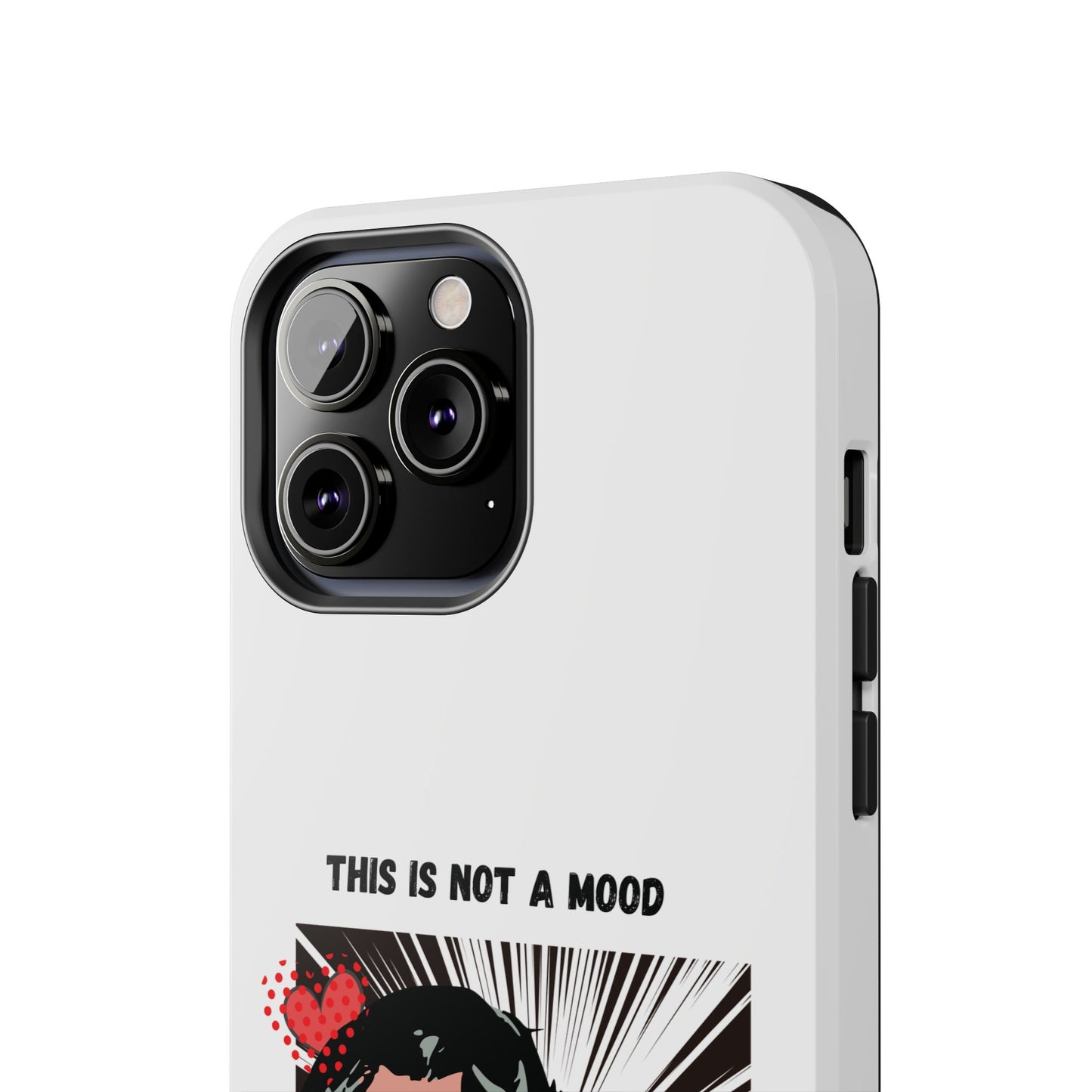 This is Not a Mood Tough Phone Cases, iPhone & Samsung cases, wireless charging, attitude, snarky, fun, gifts for women, gifts for friends