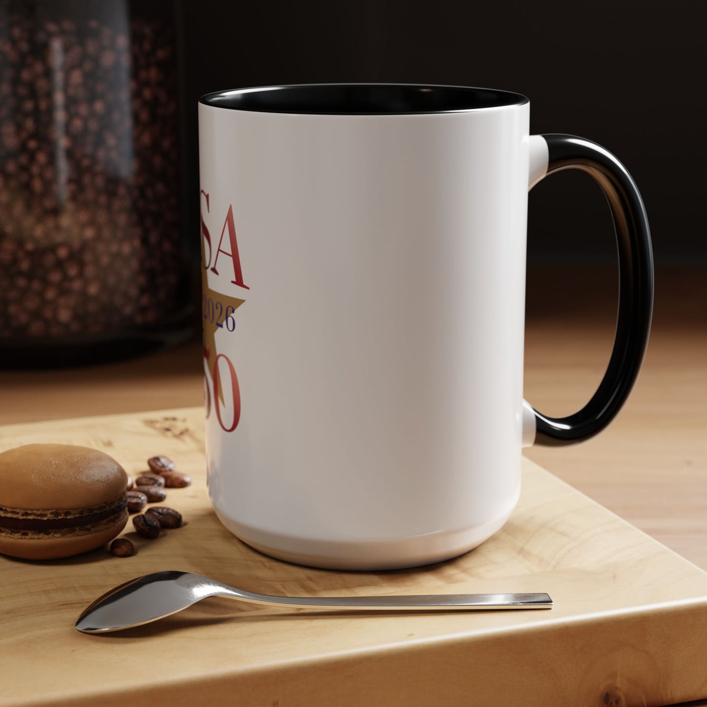 USA 250th Anniversary 1776 Accent Coffee Mug (11/15 oz)
