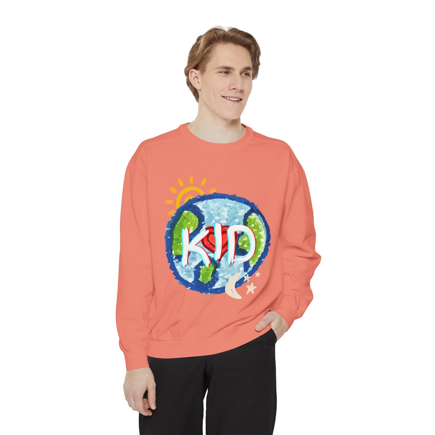 Kid World Graphic Unisex Sweatshirt