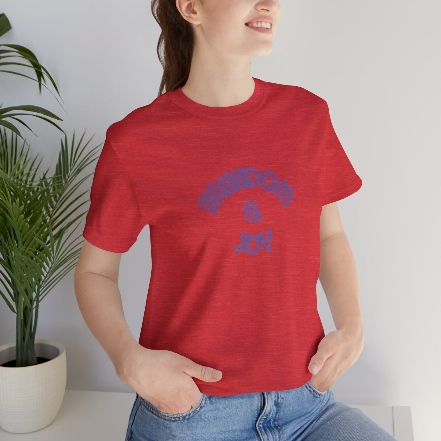 Freedom & Joy Unisex Tee - America Pride Equality Love Election Gift