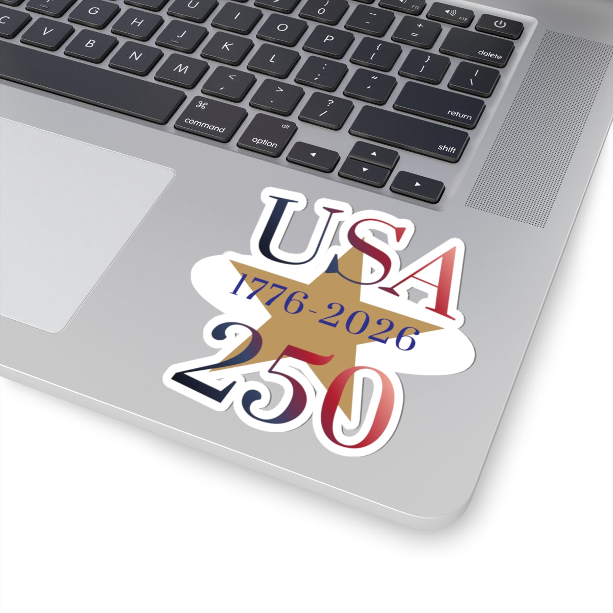 USA 250th Anniversary Kiss-Cut Sticker — 1776-2026 Patriotic Decal