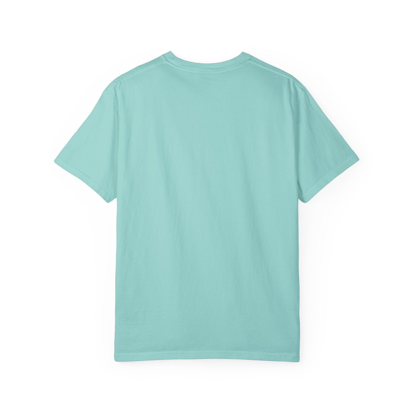 Rainbow Hearts Unisex Garment-Dyed T-shirt, love, Pride, gender neutral, casual, men, women, relaxed, soft, preshrunk cotton, Valentines Day