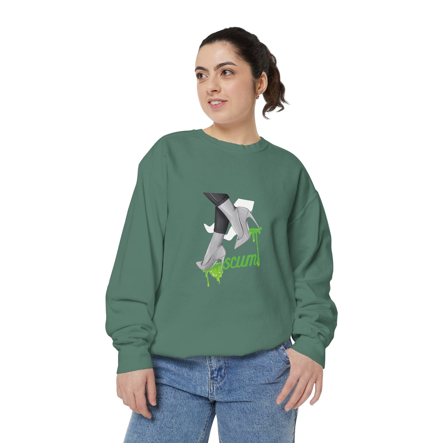 High Heels Dripping Scum Unisex Sweatshirt