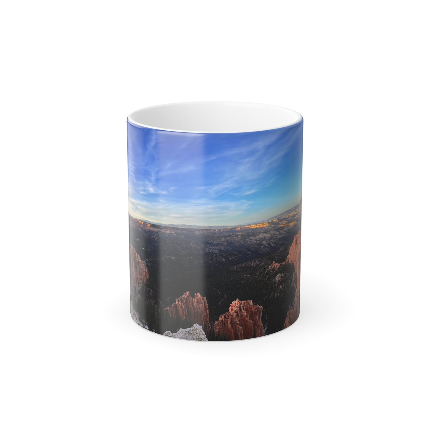 Bryce Canyon Color Morphing Mug 11oz Landscape Photography Coffee Cup Gift National Park