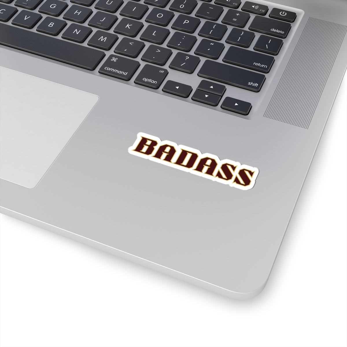 Badass Kiss-Cut Stickers, Cool Laptop Decal, Waterproof Vinyl Sticker, Trendy Phone Sticker, Unique Water Bottle Sticker, Edgy Car Decal