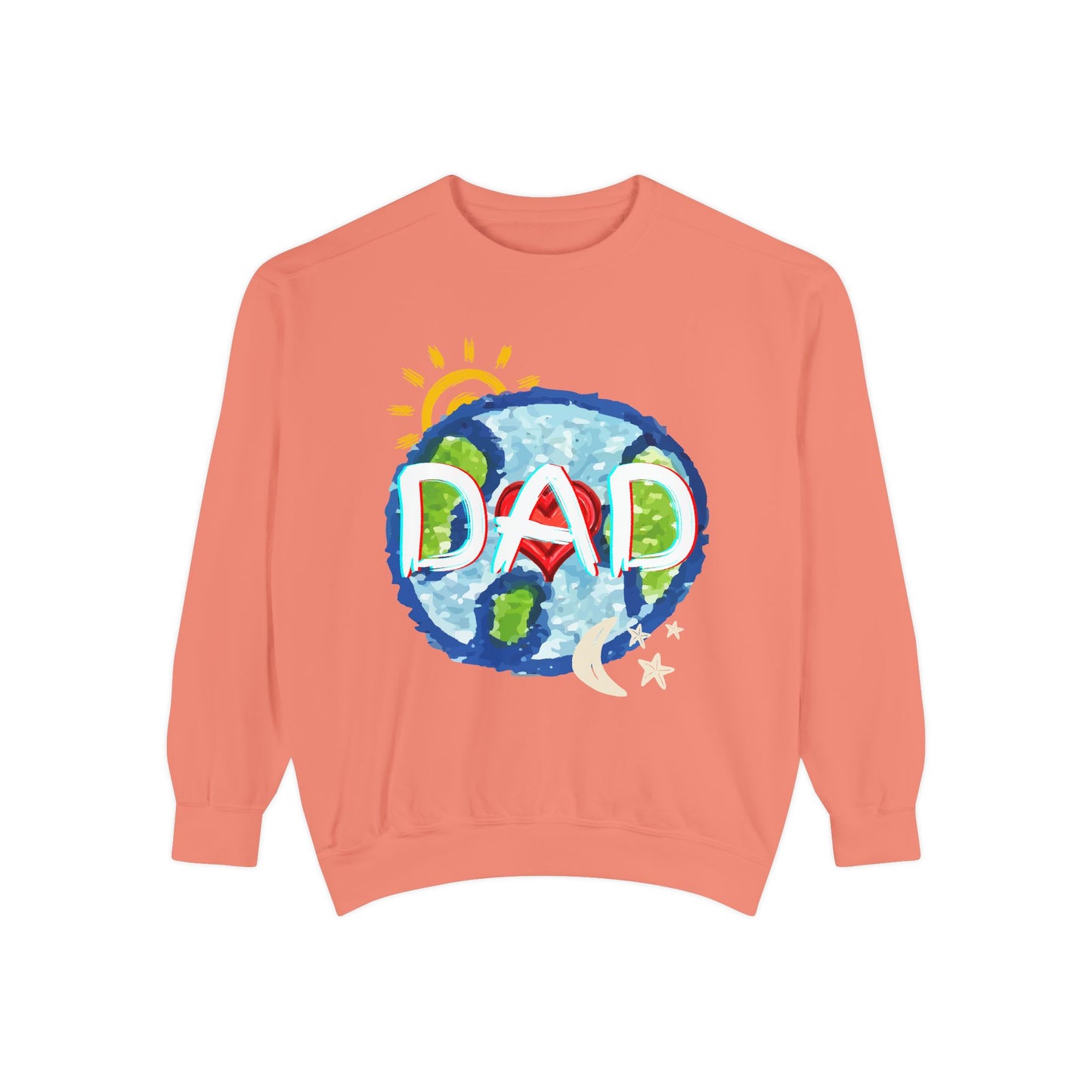 Dad's World Graphic Unisex Sweatshirt for Father's Day