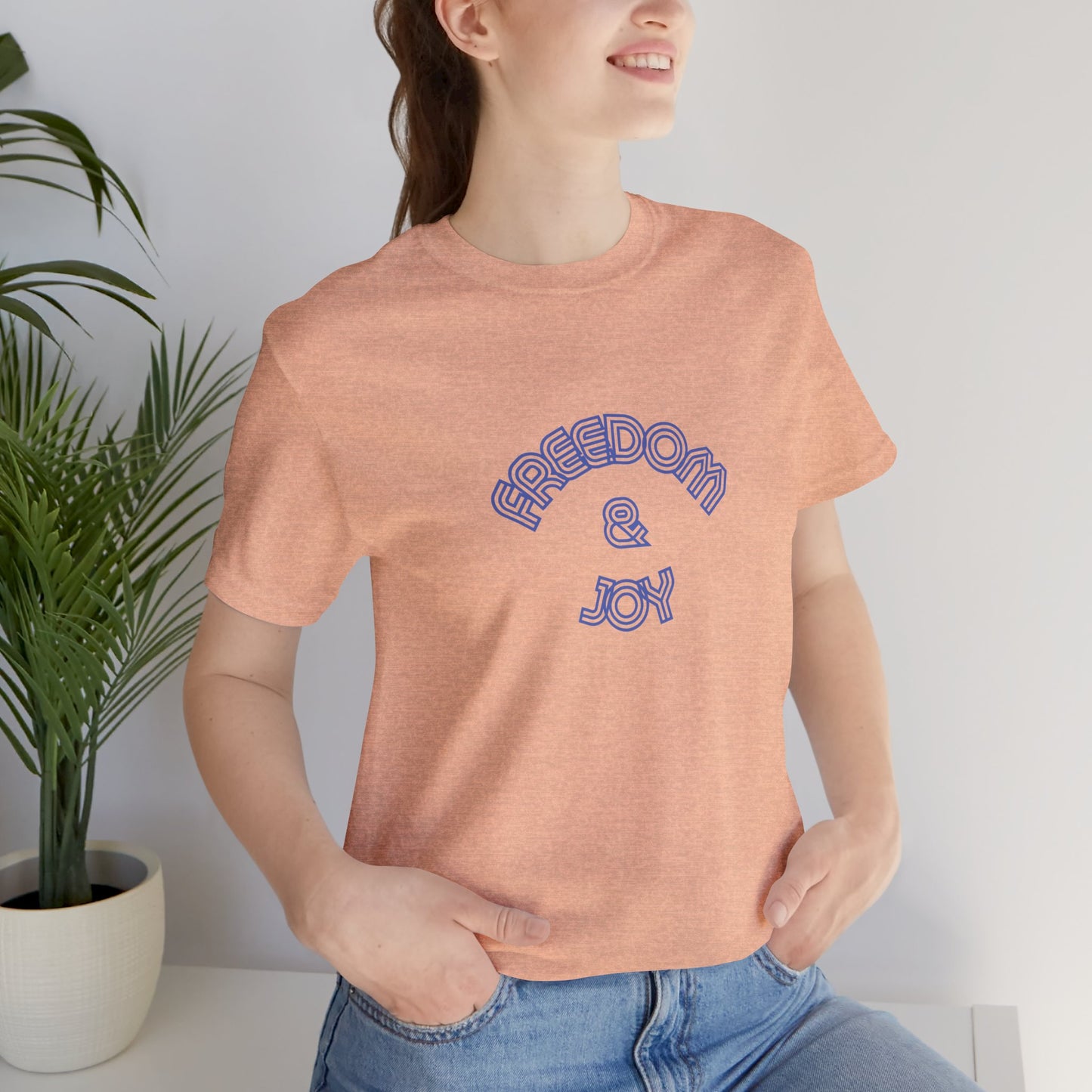 Freedom & Joy Unisex Tee - America Pride Equality Love Election Gift