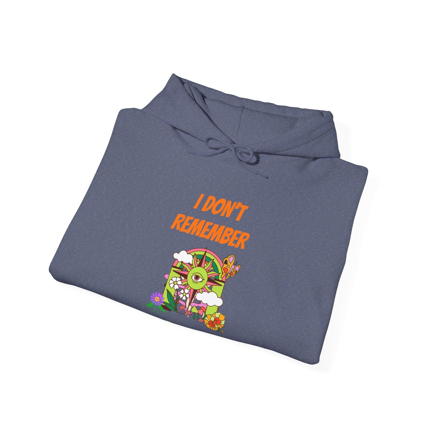 I Dont Remember Spacing Out Unisex Heavy Blend™ Hooded Sweatshirt, funny shirts, hoodies, gifts for friends, gender neutral, graphic art
