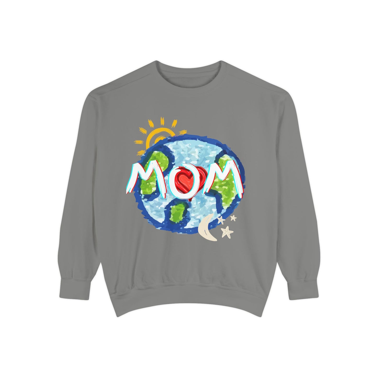 Mom’s World Graphic Unisex Sweatshirt for Mother’s Day
