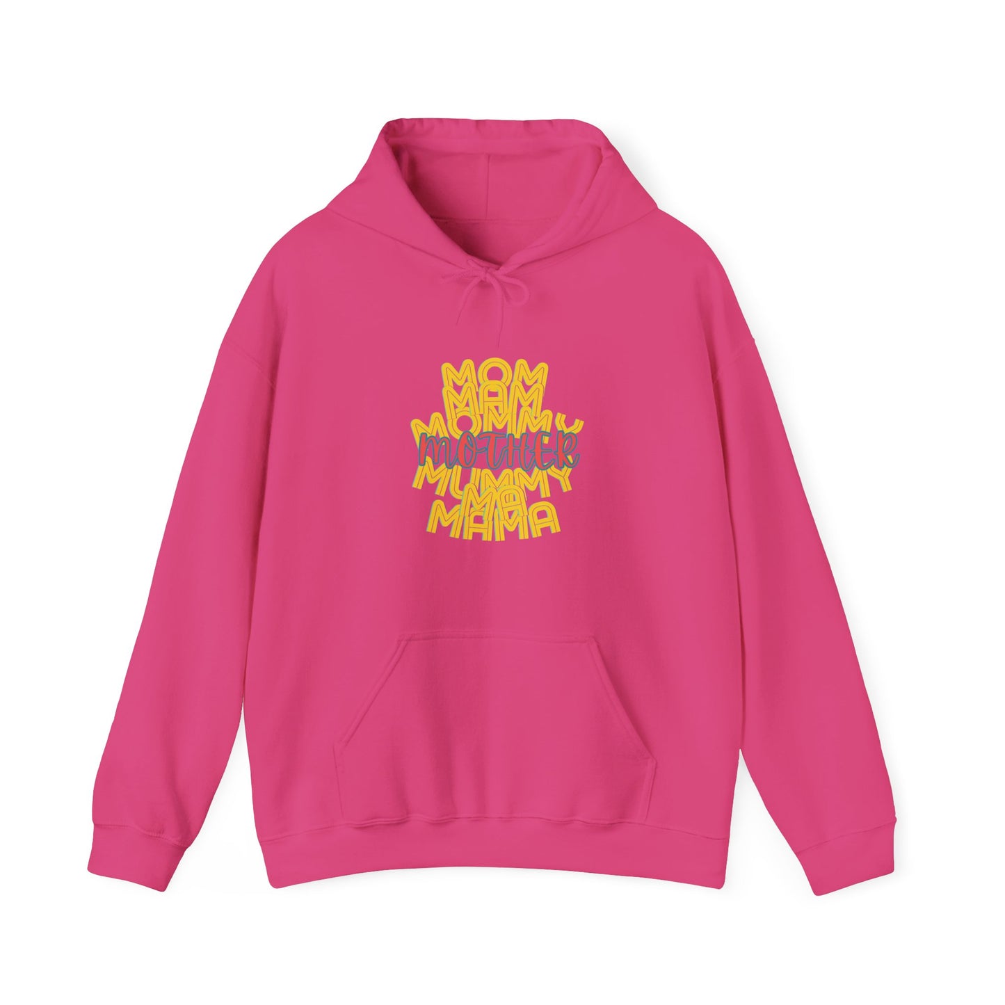 Mother Unisex Heavy Blend™ Hooded Sweatshirt, Mom Mommy Ma Mam Mama Mummy, Love, Mothers Day, Gifts for Women, Comfy, Soft, Warm, Hoodie