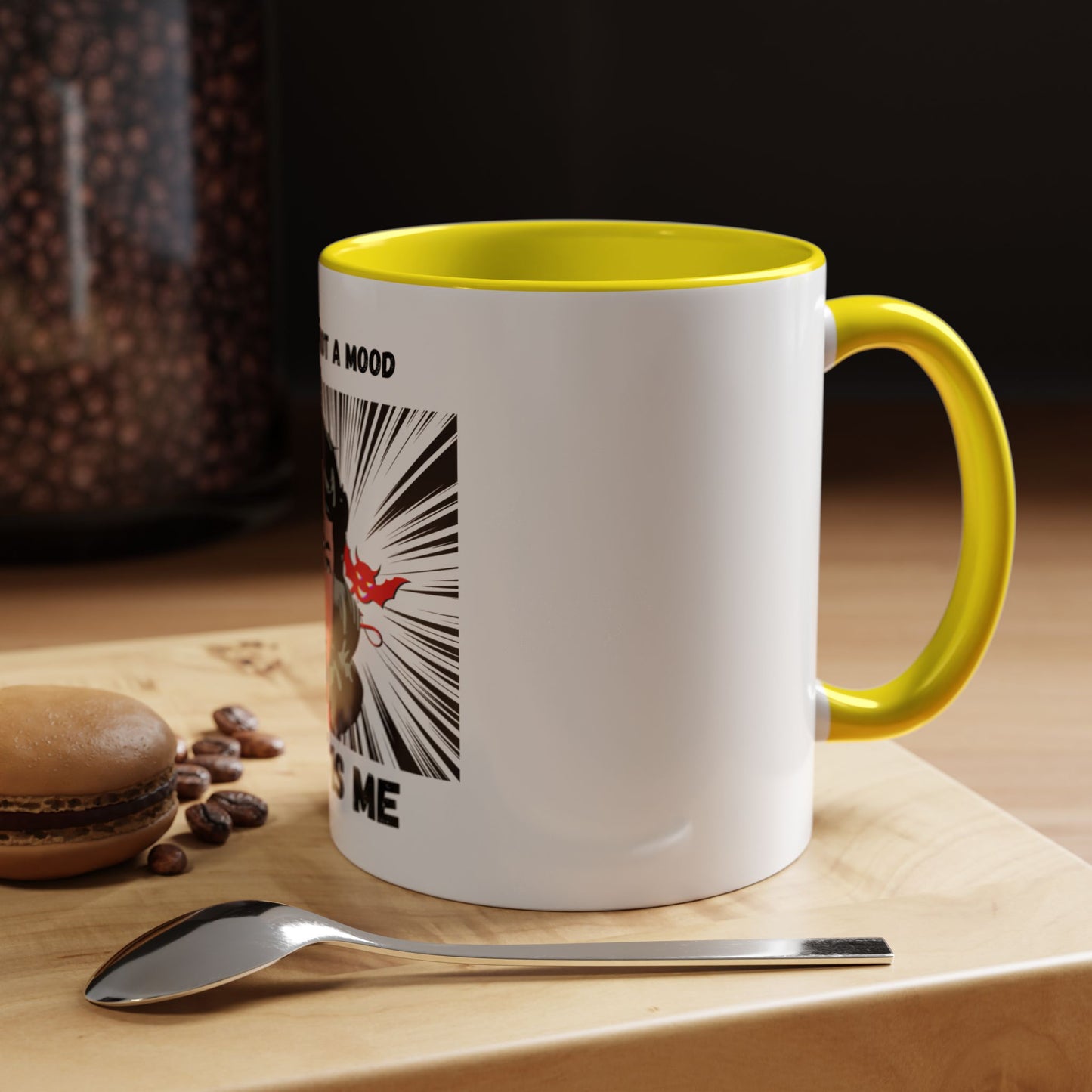 This Is Not A Mood Funny Coffee Mug -Gifts For Women, Friends, Ceramic, BPA-Free