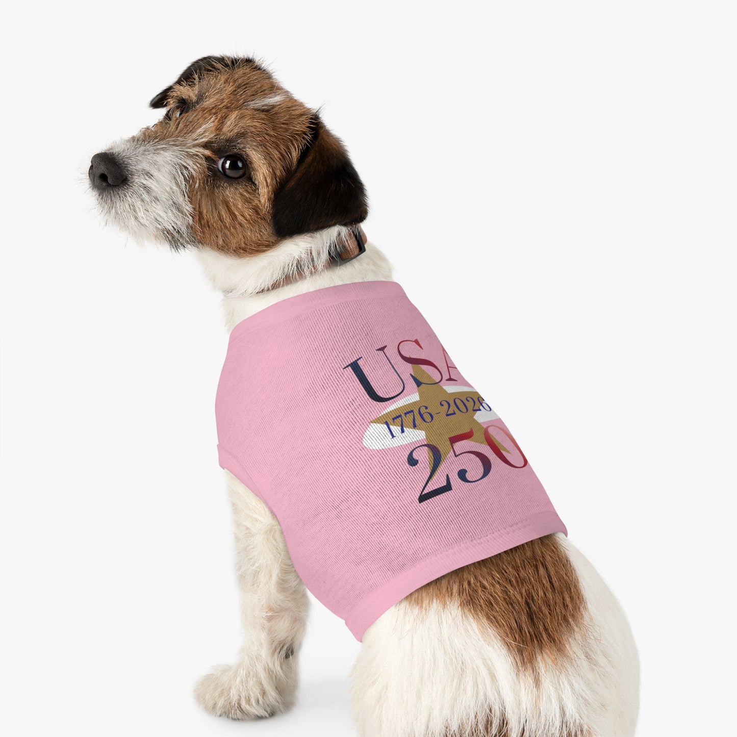 USA 250 Pet Tank Top — Patriotic Fourth of July Shirt