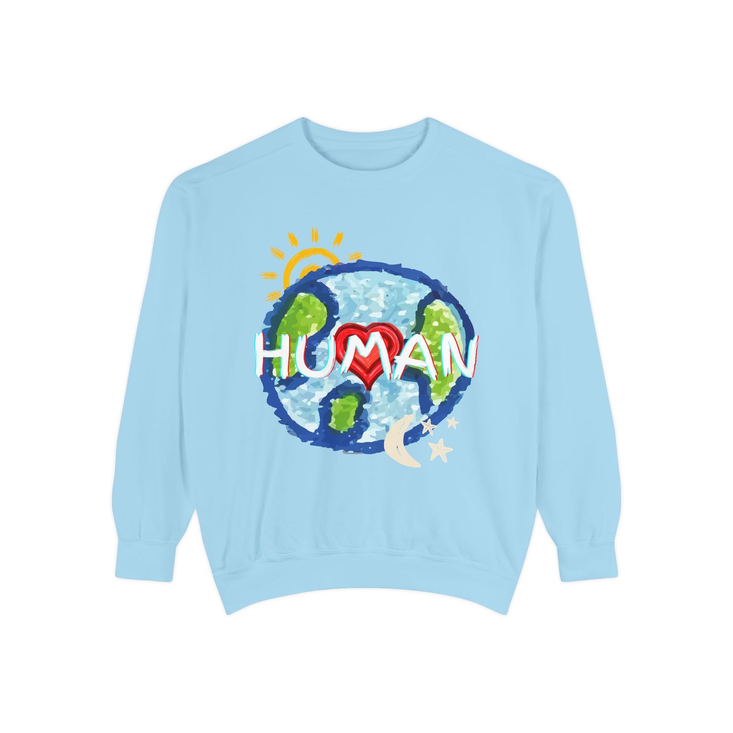 Human World Graphic Unisex Sweatshirt