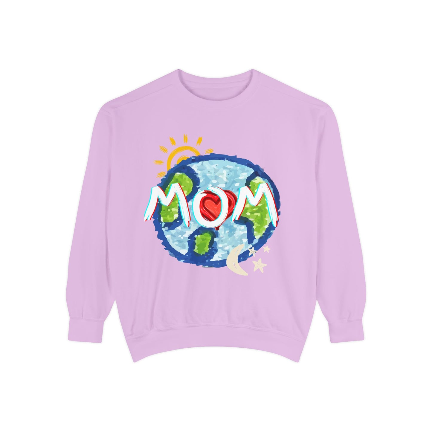 Mom’s World Graphic Unisex Sweatshirt for Mother’s Day
