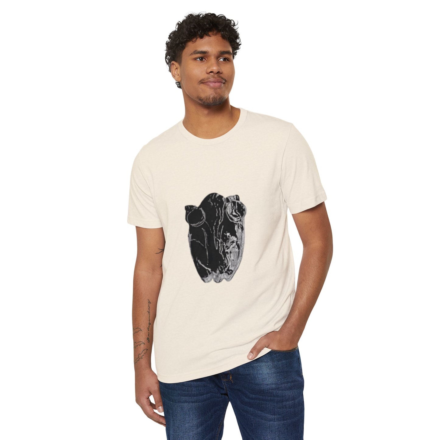 Frog Recycled T-Shirt, Eco-Friendly Tee, Sustainable Fashion, Unisex Organic Shirt, Earth Day Gift