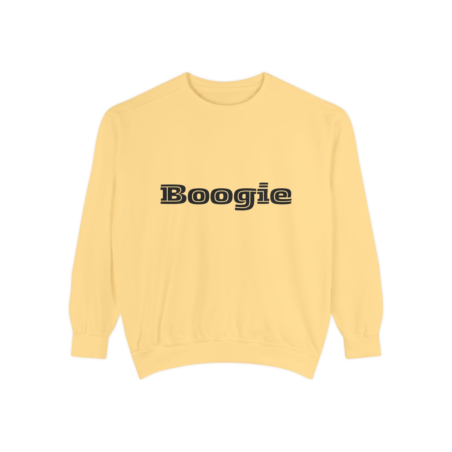Boogie Sweatshirt - Dance Birthday Christmas Gift - Unisex Garment-Dyed