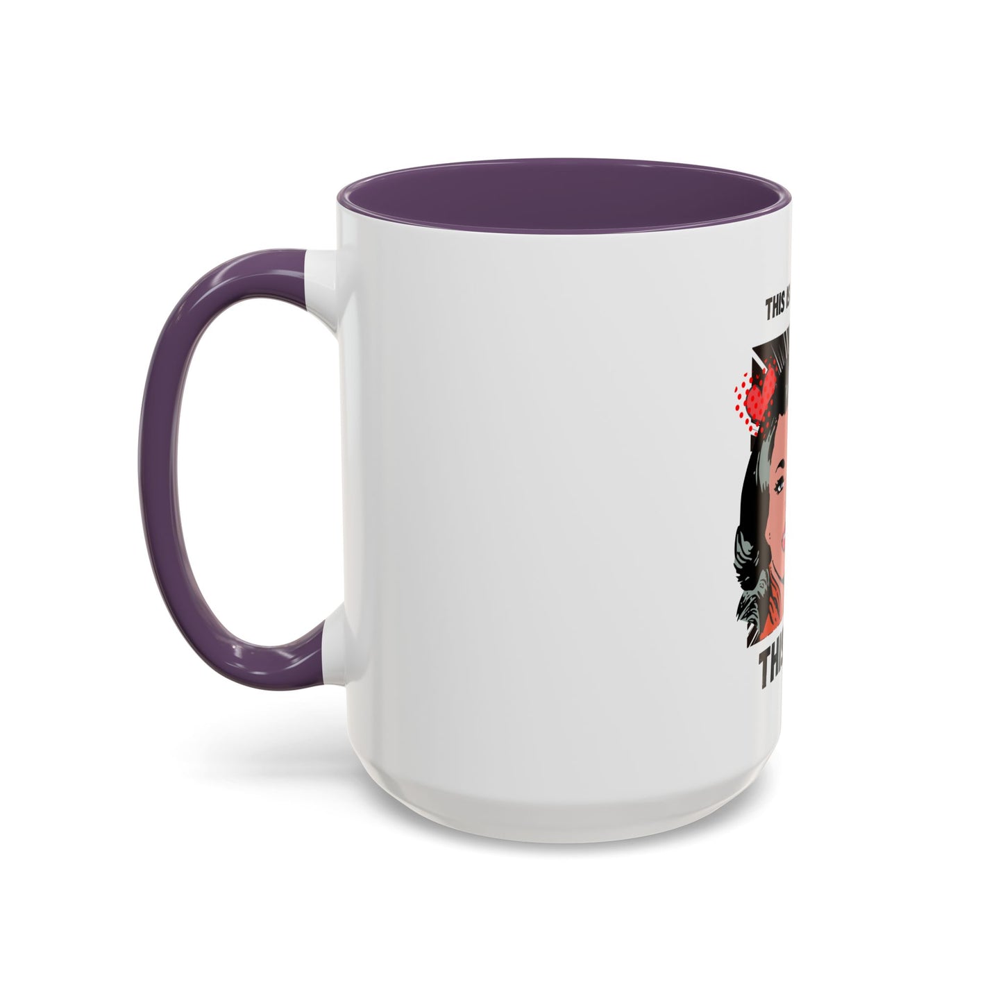 This Is Not A Mood Funny Coffee Mug -Gifts For Women, Friends, Ceramic, BPA-Free