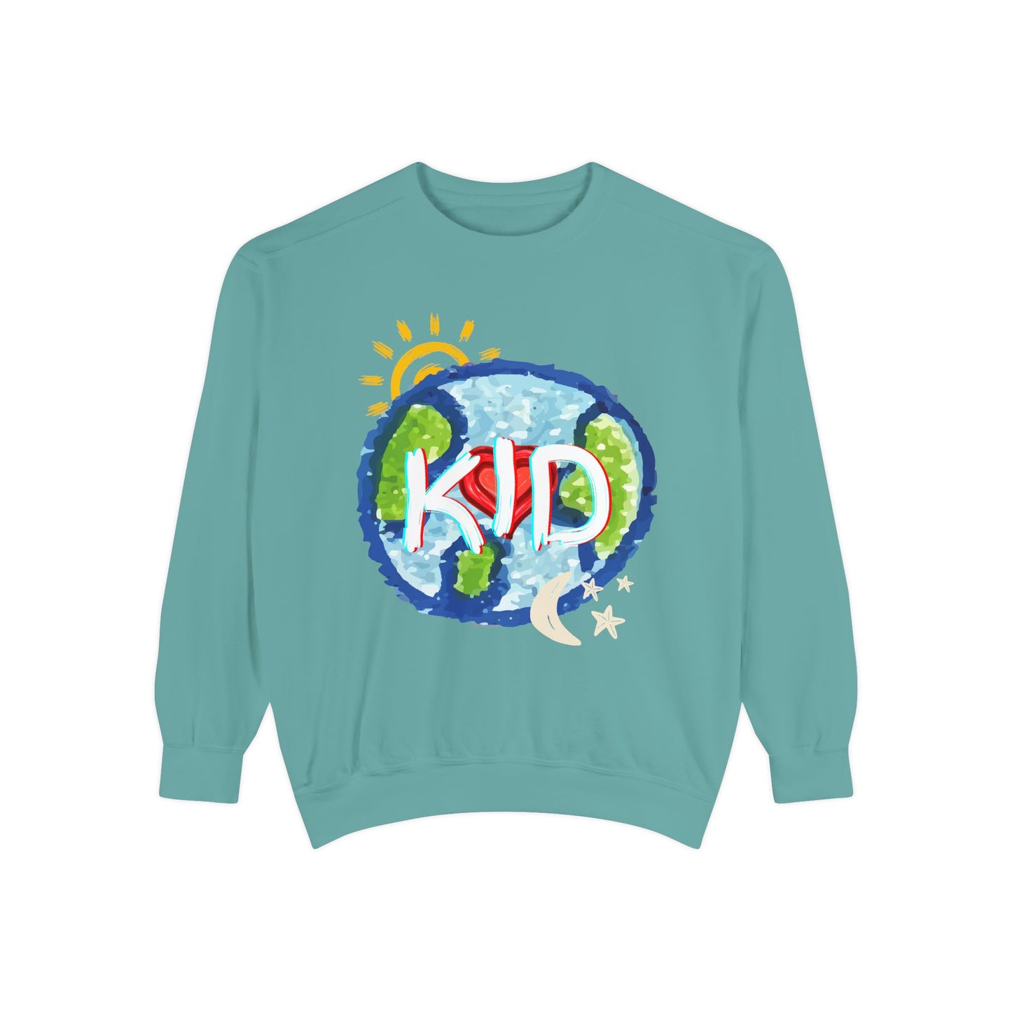 Kid World Graphic Unisex Sweatshirt