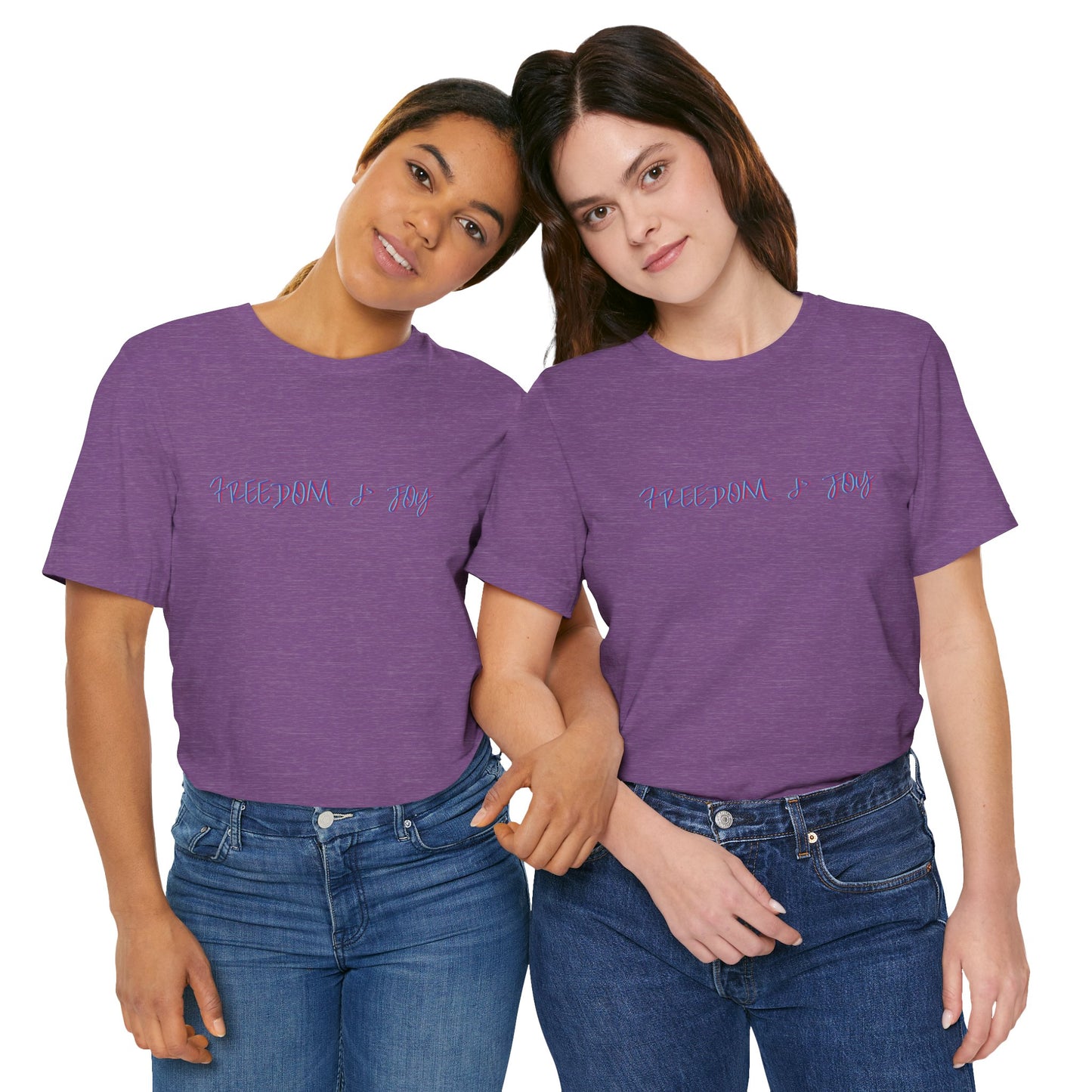 Freedom & Joy Unisex Tee - America Pride Equality Love Election Gift