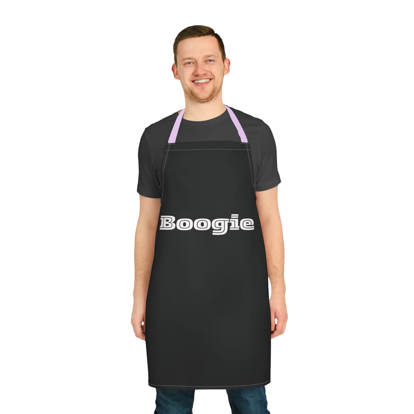 Boogie Black Unisex Chefs Apron