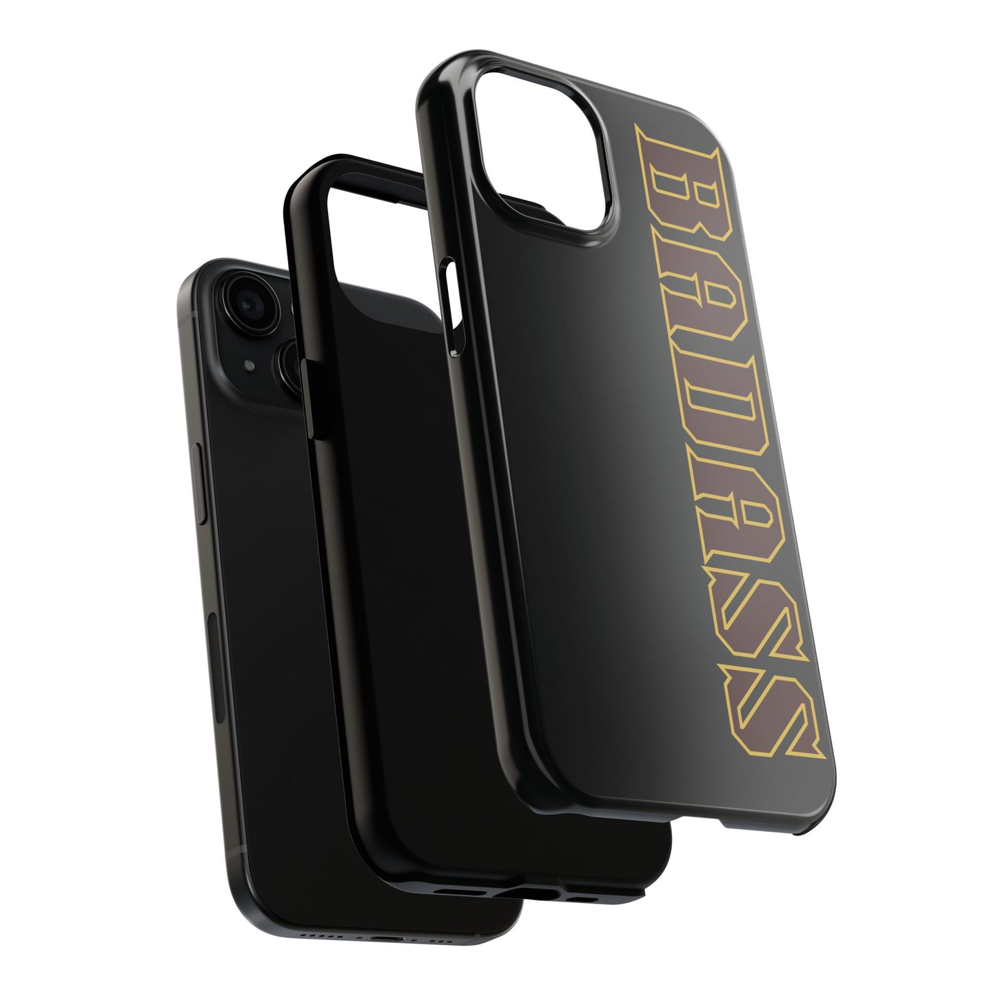 Badass Tough Phone Cases, iPhone & Samsung cases, wireless charging, empowered, strong, snarky, funny, gifts for women, gifts for men