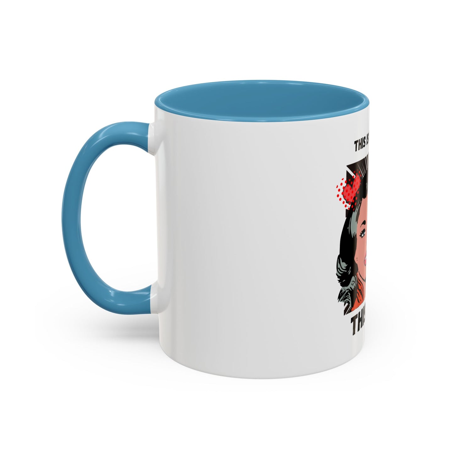 This Is Not A Mood Funny Coffee Mug -Gifts For Women, Friends, Ceramic, BPA-Free