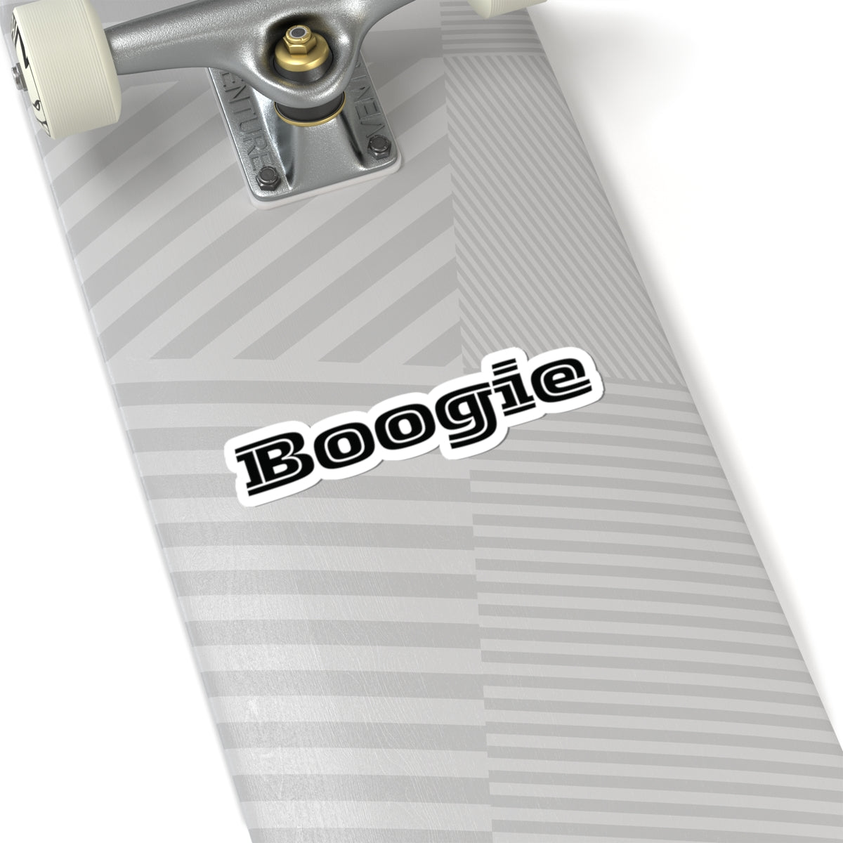 Boogie Black Kiss-Cut Stickers, Music Lover Decals, Disco Dance Party Decor, Vinyl Laptop Sticker, Groovy Car Sticker, Retro 70s Theme