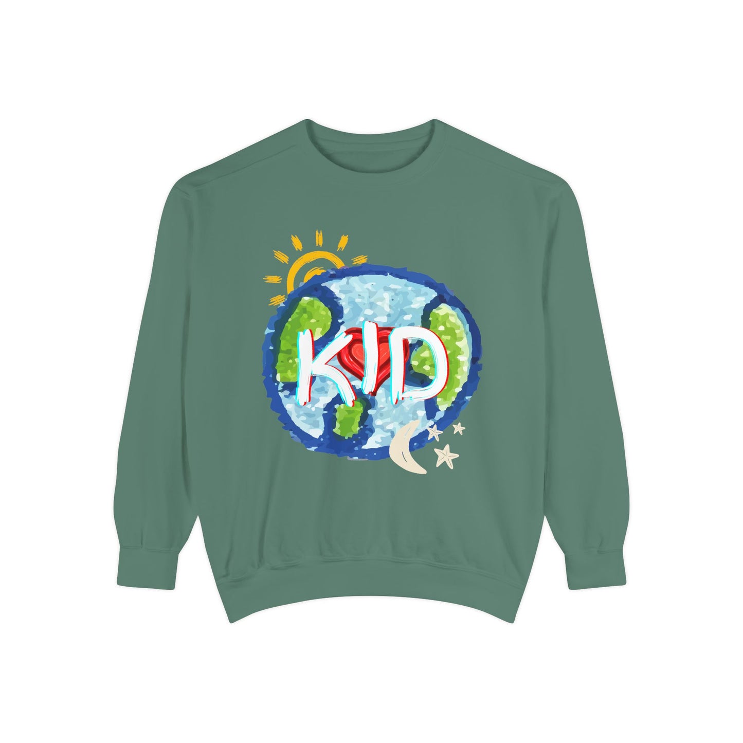Kid World Graphic Unisex Sweatshirt