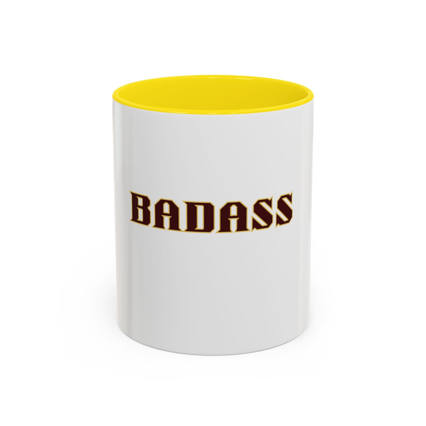 Badass Coffee Mug, Strong Empowered Bold Confident Gifts For Friends Mom Sister Dad Ceramic BPA-Free Gift