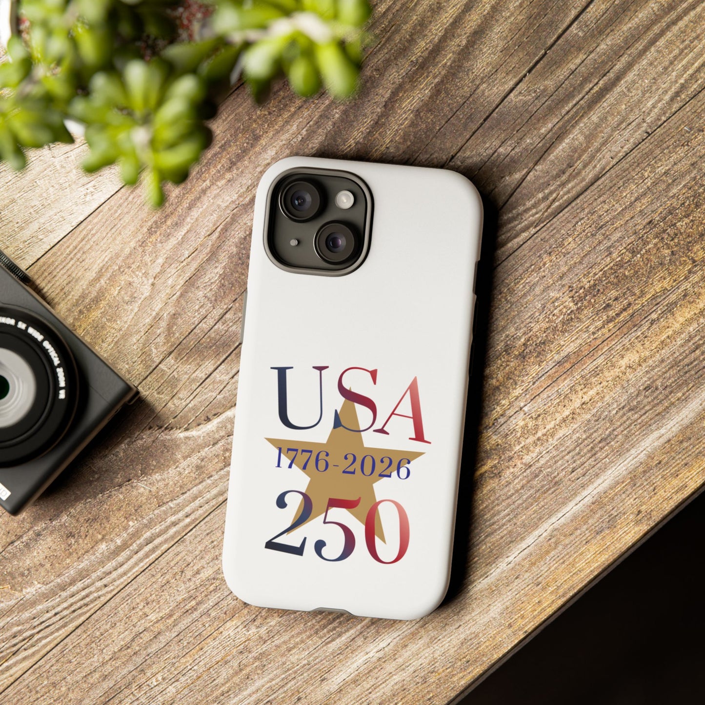 USA 250 Phone Case — 1776–2026 Bicentennial Celebration Protective Case