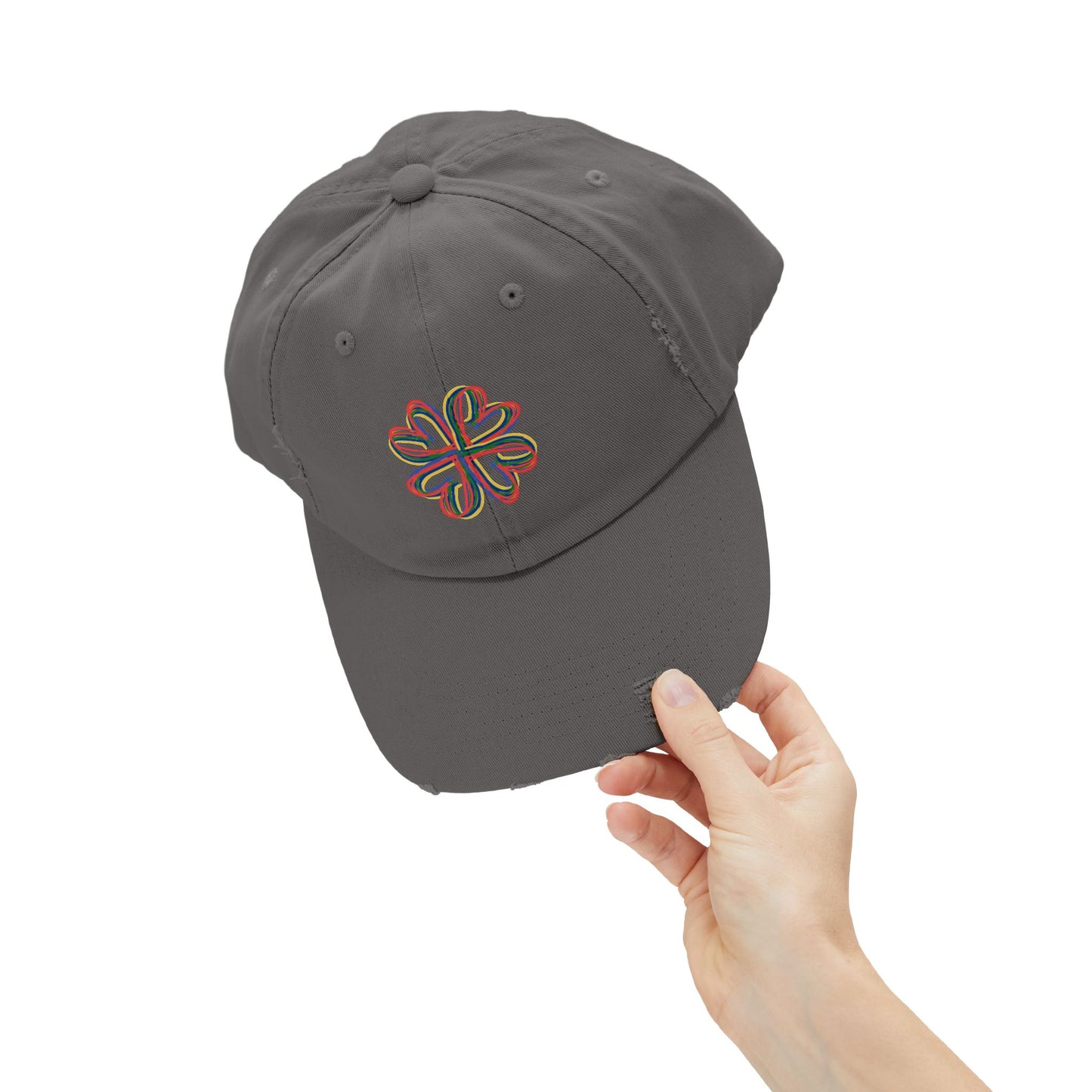 Floral Design Cap