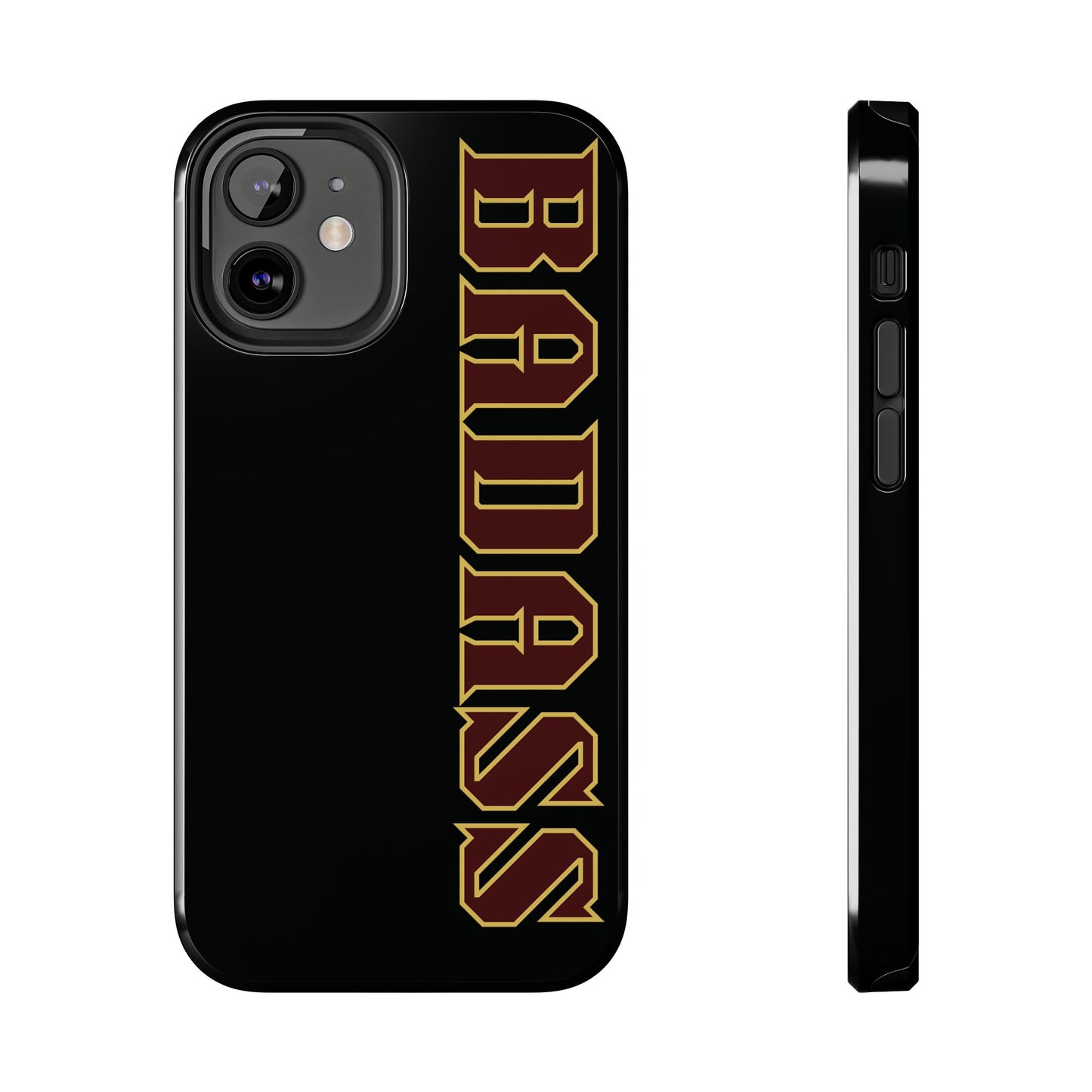 Badass Tough Phone Cases, iPhone & Samsung cases, wireless charging, empowered, strong, snarky, funny, gifts for women, gifts for men