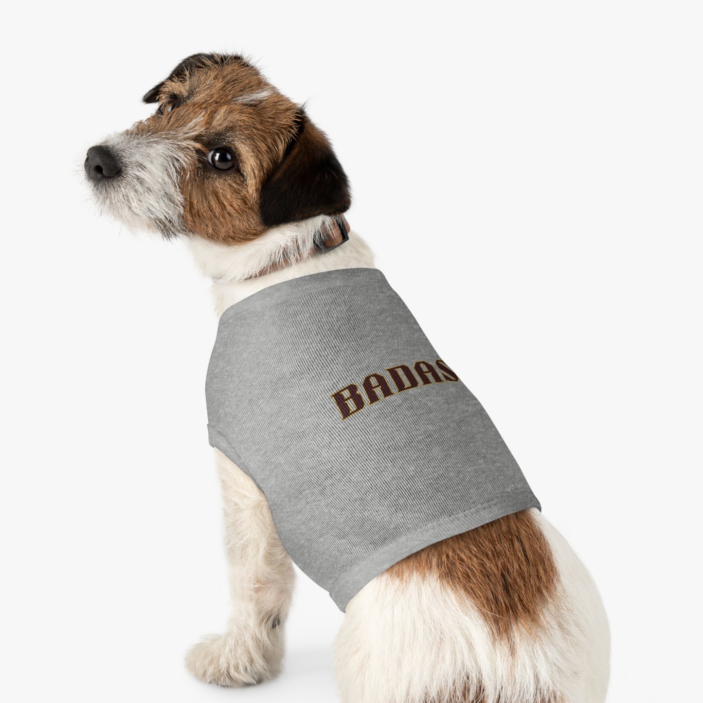 Badass Pet Tank Top, funny, snarky, attitude, bold, dog clothes, gifts, pet fashions, furry friends, cotton, dog shirts, cat shirts