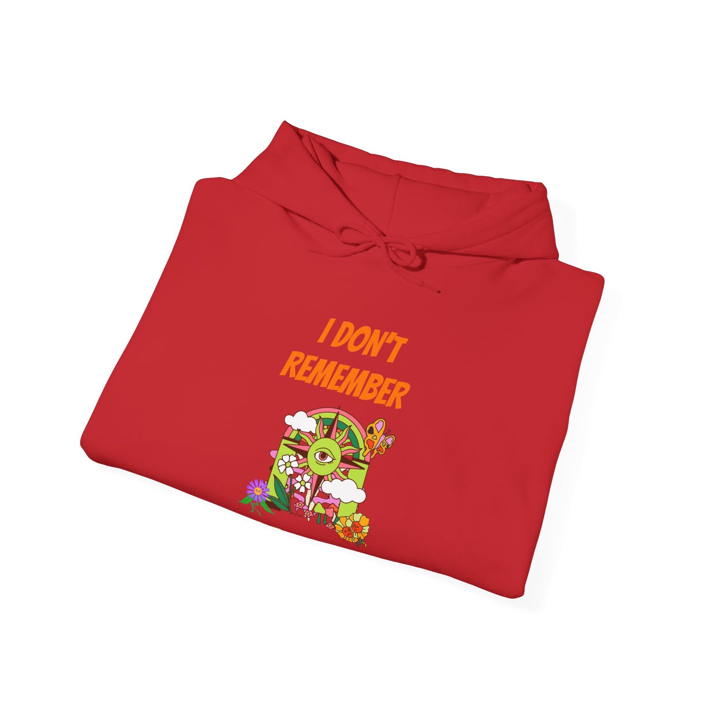 I Dont Remember Spacing Out Unisex Heavy Blend™ Hooded Sweatshirt, funny shirts, hoodies, gifts for friends, gender neutral, graphic art