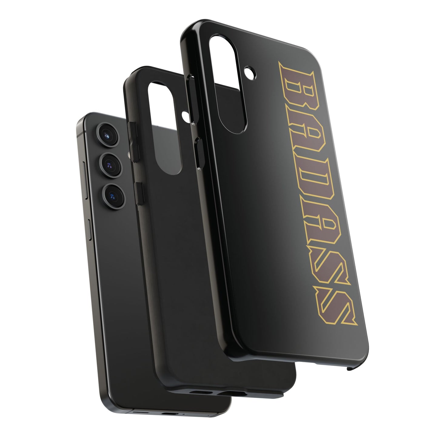 Badass Tough Phone Cases, iPhone & Samsung cases, wireless charging, empowered, strong, snarky, funny, gifts for women, gifts for men